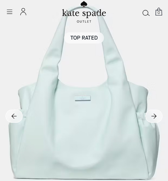 Carter Nylon Large Baby Bag | Kate Spade Outlet