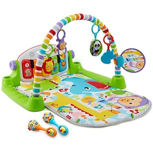 Fisher-Price Deluxe Kick & Play Piano Gym & Maracas