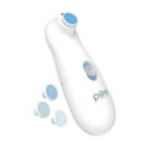 PureBaby Electric Baby Nail Trimmer - 6-Piece Cordless Nail Drill for Newborns & Baby, 4 Attachments, 2 Speeds with Bidirectional Rotation, LED Light