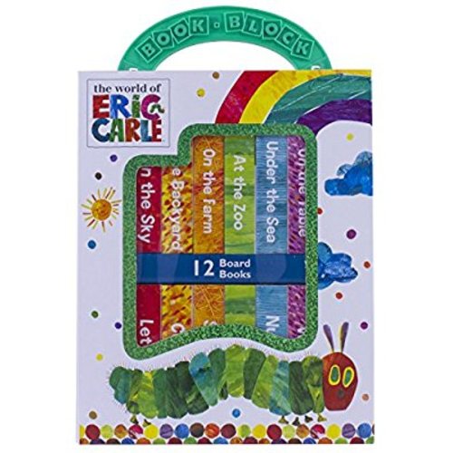 World of Eric Carle, My First Library Board Book Block 12-Book Set - PI Kids
