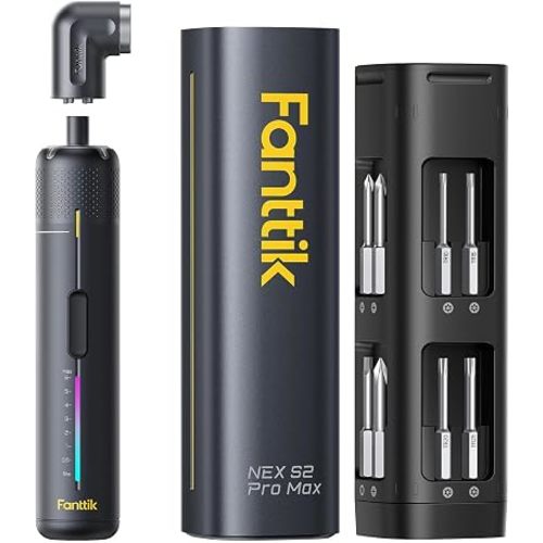 Fanttik S2 Pro Max Electric Screwdriver, Cordless Screwdriver Set