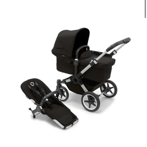 Bugaboo Donkey 5 Mono complete ALU/MIDNIGHT BLACK frame MIDNIGHT BLACK – Bambi Baby