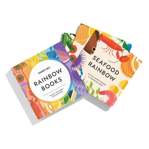 Fancy Flavors | Gourmet, Spice & Seafood Rainbow Books – Chunky Deli