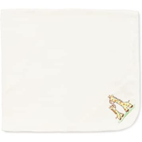 Little Me Blankets for Baby Boys' Giraffe Swaddling Receiving Blanket
