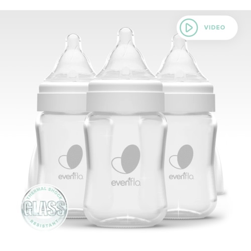 Evenflo 🍼 Balance + Glass Bottles for Breastfed Babies – Evenflo Feeding