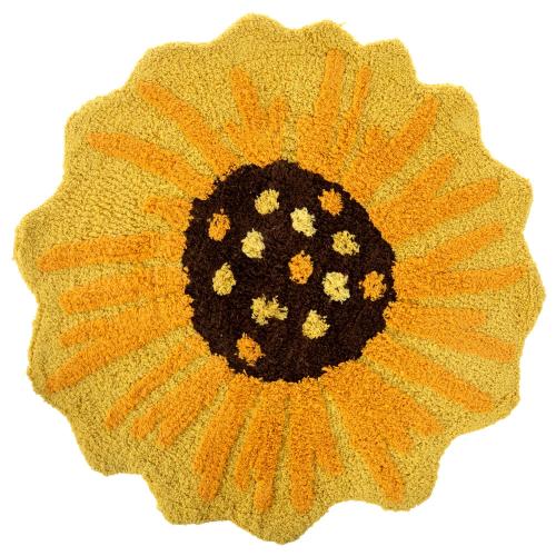 Sunflower Bath Rug