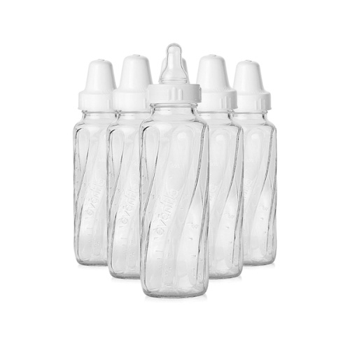 Evenflo Classic Glass Twist Bottle, 6-Pack