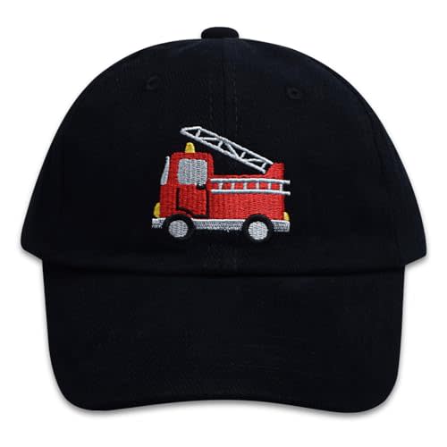 Kids Boys Girls Embroidered Baseball Caps Baby Sun hat Toddler Dinosaur Trucker Hats （1-8years