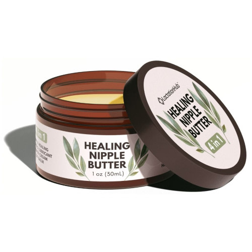 4 in 1 Healing Nipple Butter - GLASS JAR
