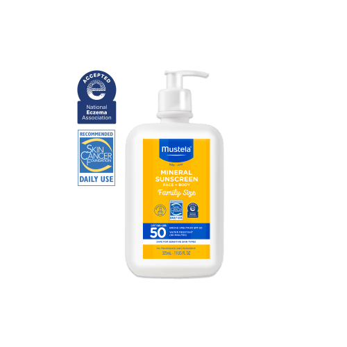 SPF 50 Mineral Sunscreen Lotion Family Size (11 oz pump)