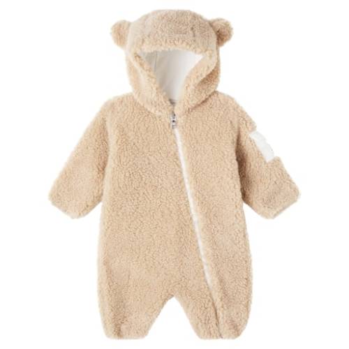 Baby Teddy hooded playsuit