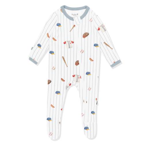Zippered Footie in Home Run