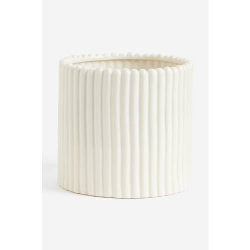 LARGE STONEWARE PLANT POT