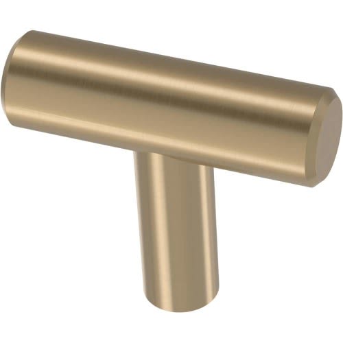 Liberty Steel Bar 1-5/8 in. (41 mm) Champagne Bronze Cabinet T-Knob