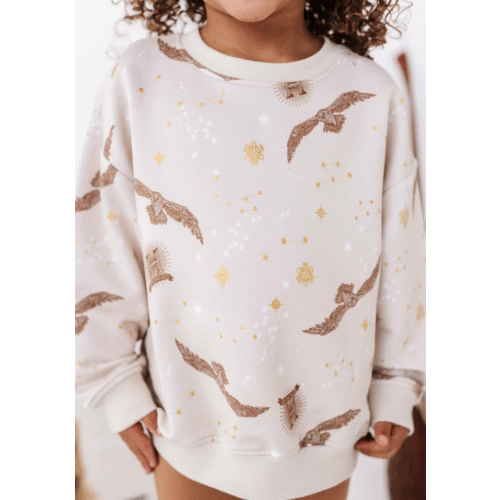 Harry Potter™ Hedwig’s Flight Crew Neck Sweatshirt