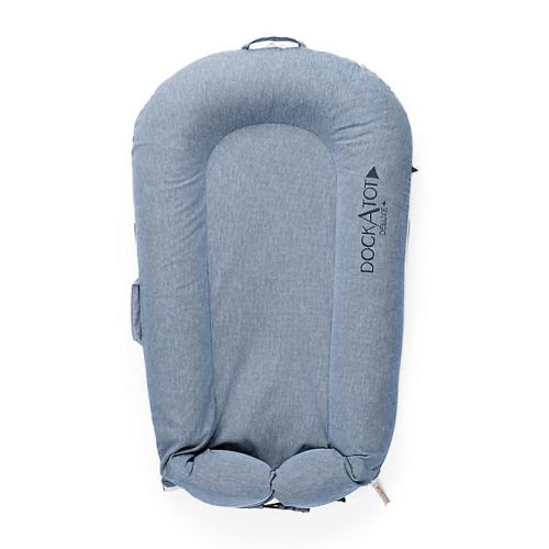 DockATot® Deluxe+ Dock COLOR - Indigo Chambray
