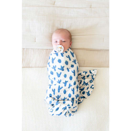 PHOENIX CACTUS (BLUE) | SWADDLE