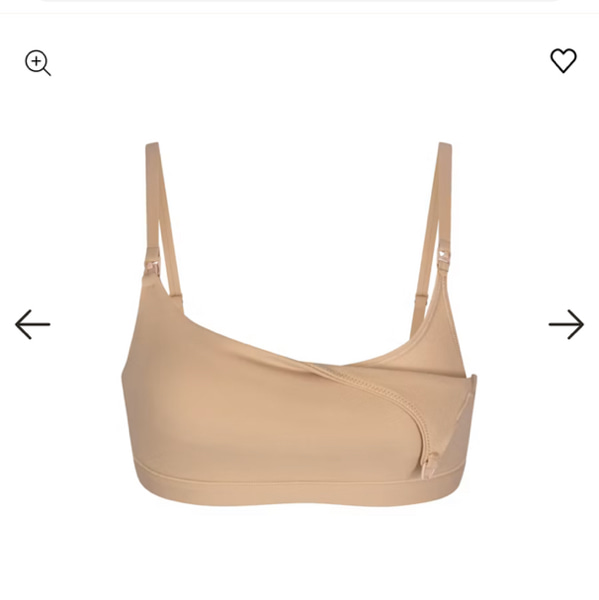 FITS EVERYBODY MATERNITY PUMPING SCOOP BRALETTE | CLAY | SKIMS