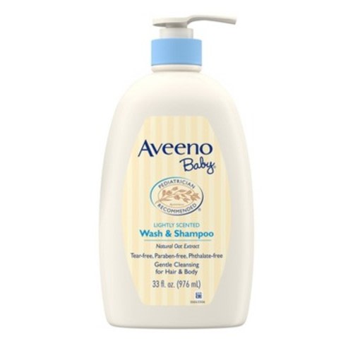 Aveeno Baby Gentle Wash And Shampoo With Natural Oat Extract - 33fl.oz