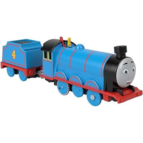 Thomas & Friends Motorized Toy Train Gordon Battery-Powered Engine with Tender for Pretend Play Preschool Kids Ages 3+ Years