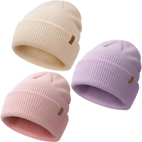 Baby Beanie Toddler Infant Winter Hats Knit Warm Caps for Boys Girls