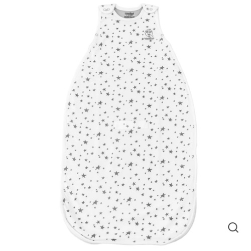 4 Season® Ultimate Baby Sleep Bag, Merino Wool & Organic Cotton, Star White