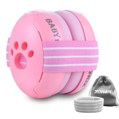 ZOHAN EM001 Baby Ear Muffs Noise Canceling Protection Earmuffs for Toddler Infant up to 36 Months