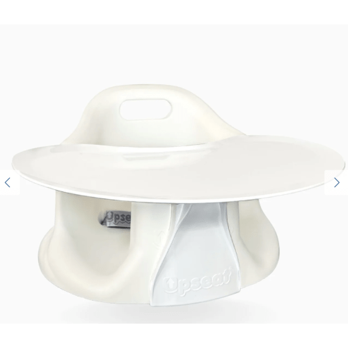 Upseat Baby Floor and Booster Seat with Tray | Coconut