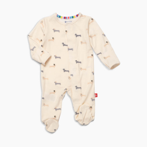 Magnetic Me Modal Magnetic Footie - Beenie Von Weinie, Newborn