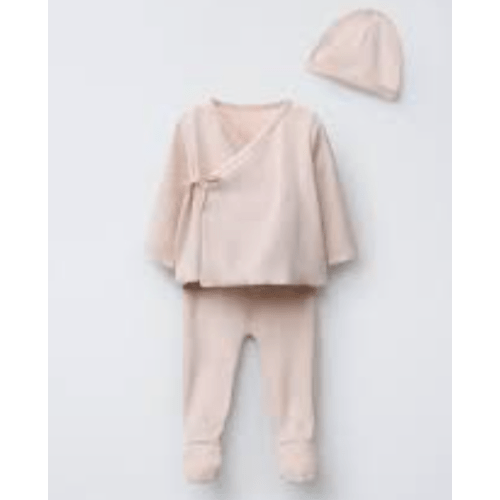 NEWBORN SET AND POUCH - Beige-pink | ZARA United States