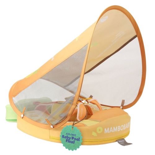 Mambobaby Trendy Voyager Baby Pool Float with Canopy