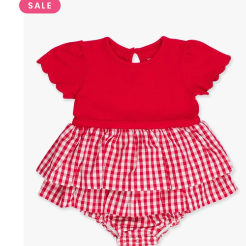 Sale - Ruffle Butt skirted Skirted Romper