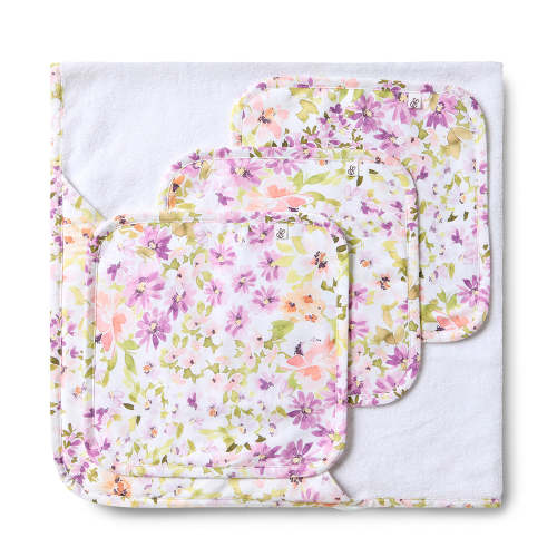 Isla Organic Baby Towel & Wash Cloth Set