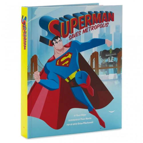 Superman Saves Metropolis Pop-Up Book by Hallmark