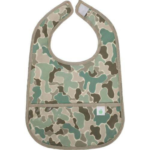 The Wipe It Bib in Camo