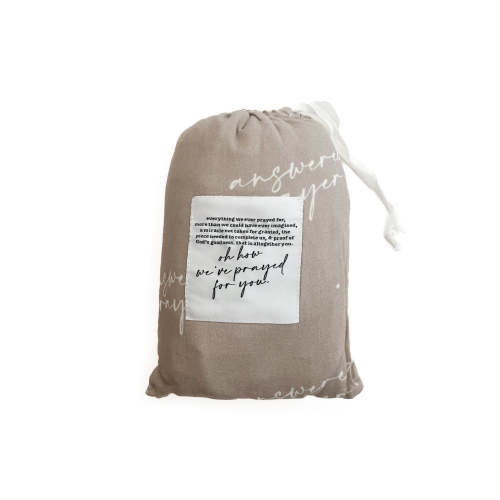 Answered Prayer Crib & Changing Pad Sheet Set