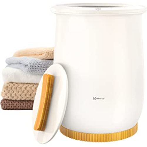 Keenray Towel Warmers, Luxury Bucket Towel Warmer, Large Towel Warmer for Bathroom, Auto Shut Off, Fits Up to Two 40"X70" Oversized Towels, Bathrobes, Blankets, PJ's and More, CL1