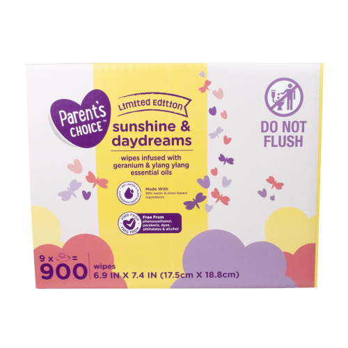 Parent's Choice Sunshine & Daydreams LE, 900 Count