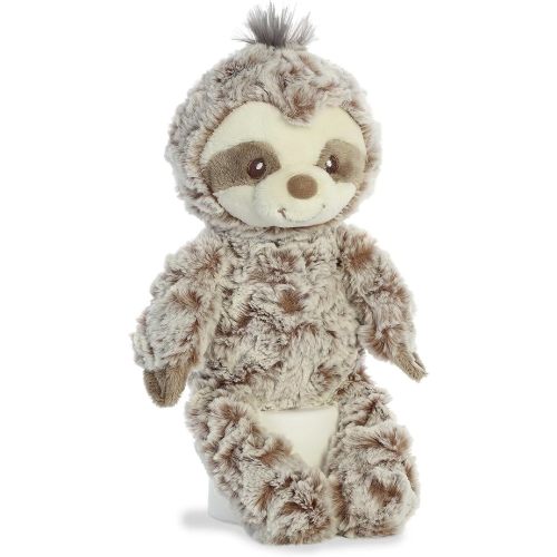 Aurora® Playful Sammie Sloth™ Baby Stuffed Animal - Soft & Cuddly Toy - Imaginative Play - Brown 10 Inches
