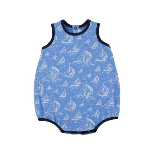 Patton Play Bubble - St. Simon's Sailboat with Nantucket Navy 6-12 months