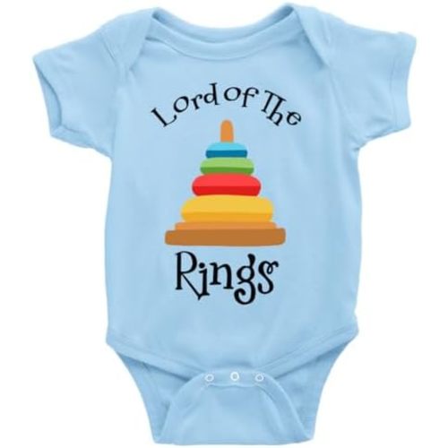 Lord of The Rings Funny Baby Clothes Infant Newborn Organic Bodysuit Romper