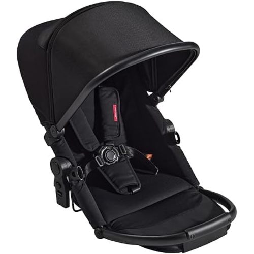 Momcozy ChangeGo Baby Stroller Second Seat Only | Extra Seat Attachment for ChangeGo Stroller | Adjustable Reclining Seat, Extendable UPF50+ Canopy, Leather Bumper Bar, 5-Point Harness