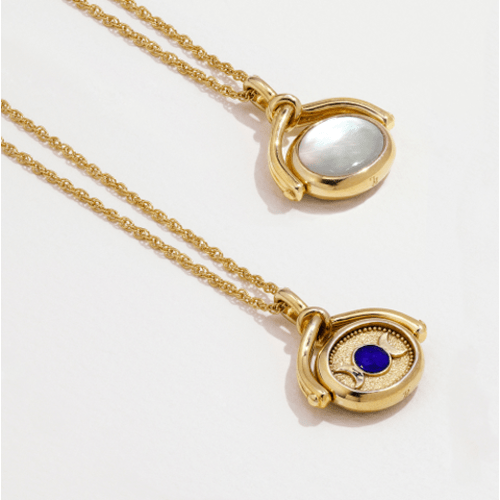 Coterie x Pamela Love Mother Moon Necklace