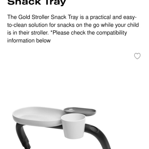 Snack Tray - Black