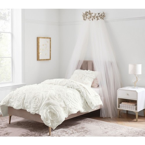 Monique Lhuillier Butterfly Cornice and Sheers