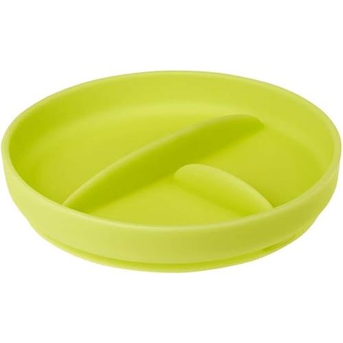 Olababy 100% Silicone Suction Plate | Toddler Plates With Suction | Divided Plates For Kids | Self Feeding Baby Essentials | Food Grade Silicone | Baby Registry Must Haves | Microwave Dinner Plates