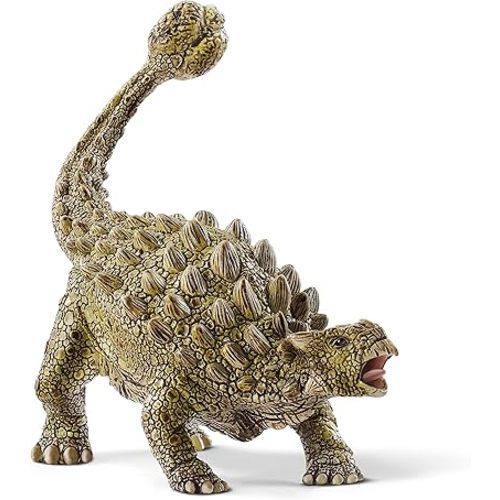 Schleich Dinosaurs Realistic Ankylosaurus Dinosaur Figure - Detailed Prehistoric Jurassic Dino Toy, Highly Durable for Education and Fun for Boys and Girls, Gift for Kids Ages 4+