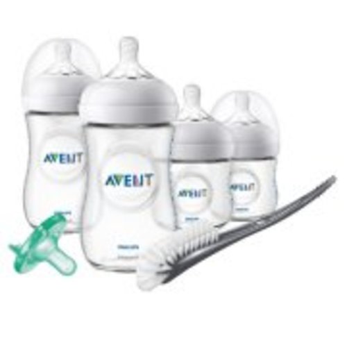 Philips Avent Natural Baby Bottle Newborn Starter Gift Set, SCD209/01