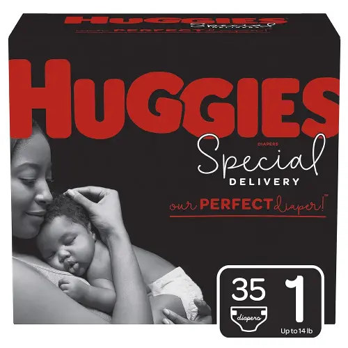Huggies Special Delivery Hypoallergenic Diapers, Size 1, 35 Ct