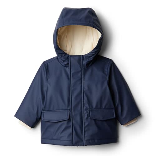 Amazon Essentials x Sofia Grainge Toddlers and Baby Boys' Water-Repellent Rain Jacket